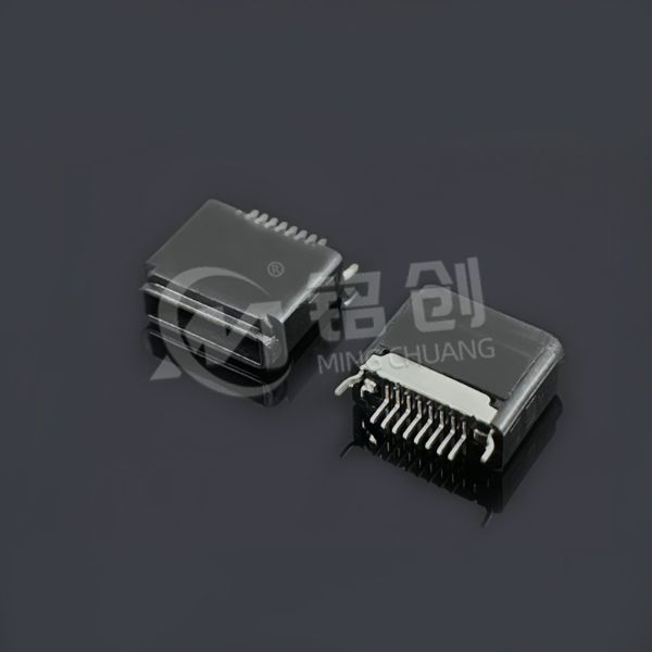 苹果母座 8PIN 立插 可当夹板