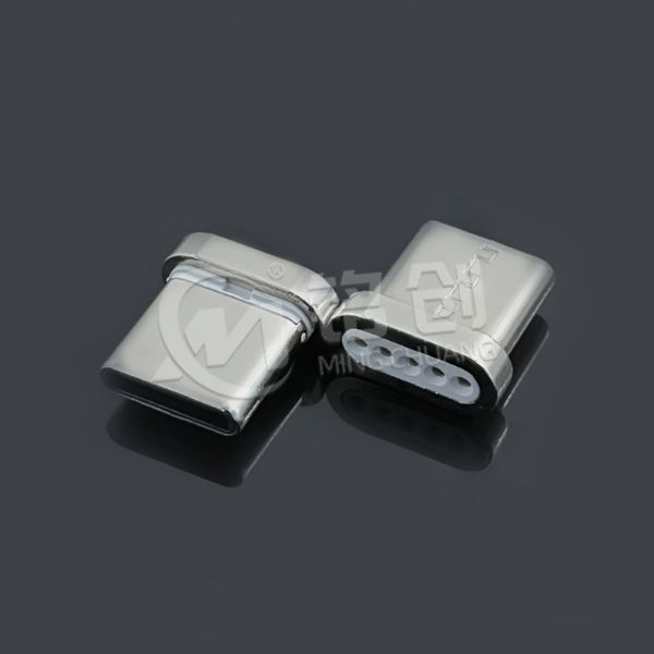 TYPE C 磁吸公头 5PIN 椭圆形